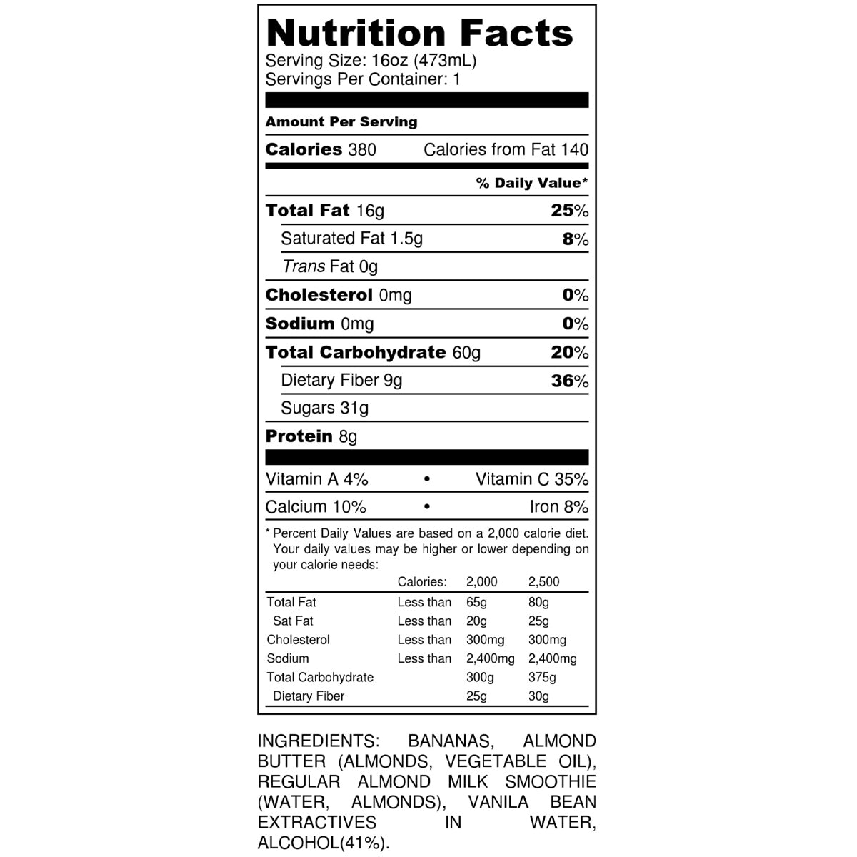 Cahoonas Smoothie Bowl