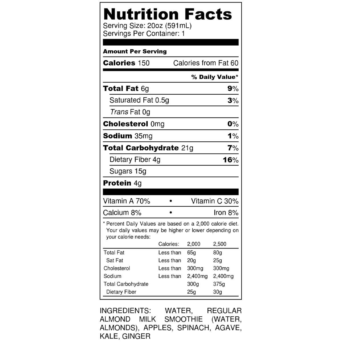 Kale-A-Bunga Smoothie